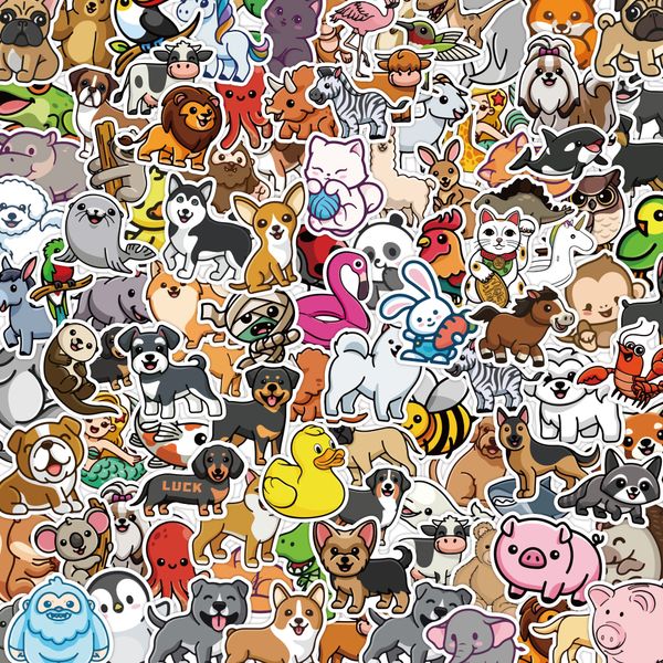 100pcs cute animal stickers cartoon vinyl for lapbumper skateboard water bottles computer phone stickers kids teens waterproof
100pcs cute animal stickers cartoon vinyl for lapbumper skateboard water bottles computer phone stickers kids teens waterproof