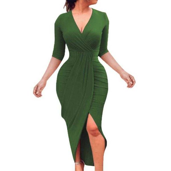 casual dresses plus size summer party dress women 2022 v-neck bandage bodycon half sleeve woman elegant evening vestidos, Black;gray
casual dresses plus size summer party dress women 2022 v-neck bandage bodycon half sleeve woman elegant evening vestidos, Black;gray