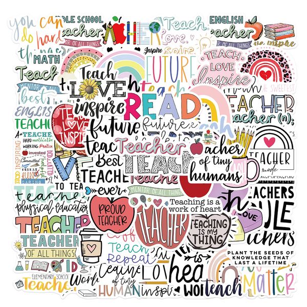 50pcs teachers' day stickers graffiti for diy wall luggage lapbike gift sticker
50pcs teachers' day stickers graffiti for diy wall luggage lapbike gift sticker