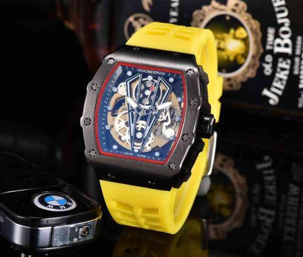 luxury mens mechanics watch richa milles 17 01ntpt men's wine barrel type stainless steel silicone strap manual winding mechanical, Slivery;golden
luxury mens mechanics watch richa milles 17 01ntpt men's wine barrel type stainless steel silicone strap manual winding mechanical, Slivery;golden