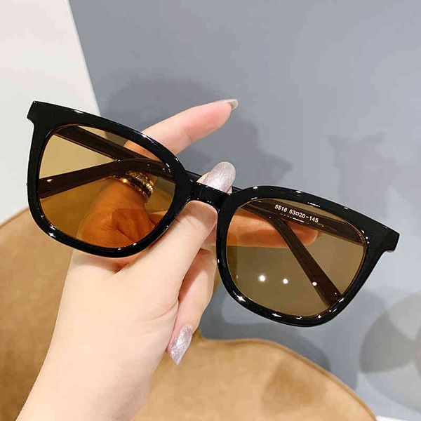 black frame tan men's women's summer new fashion sunglasses versatile gm, White;black
black frame tan men's women's summer new fashion sunglasses versatile gm, White;black