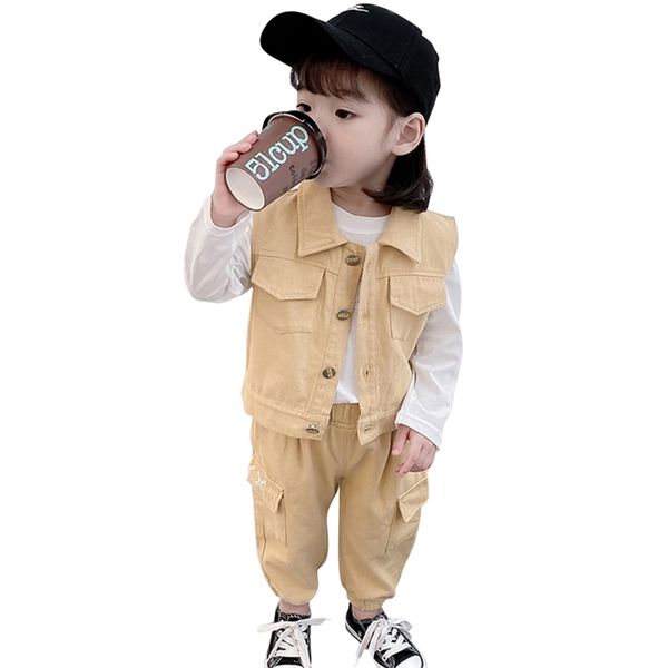 girls cargo clothing vest pants girls clothing spring autumn clothes for girls casual style children's clothing 210412, White
girls cargo clothing vest pants girls clothing spring autumn clothes for girls casual style children's clothing 210412, White
