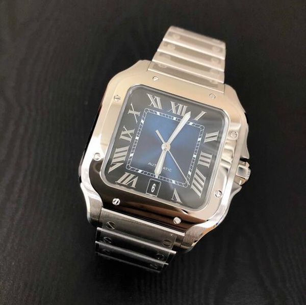 2022 new square watches 40mm geneva genuine stainless steel mechanical watches case and bracelet fashion mens watches male wristwatch 035, Slivery;brown
2022 new square watches 40mm geneva genuine stainless steel mechanical watches case and bracelet fashion mens watches male wristwatch 035, Slivery;brown