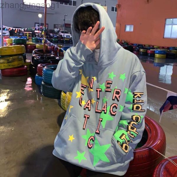designer kanyes cpfm kid cudi co album foaming pentagonal star couple high street sweater hoodie 222ss, Black
designer kanyes cpfm kid cudi co album foaming pentagonal star couple high street sweater hoodie 222ss, Black