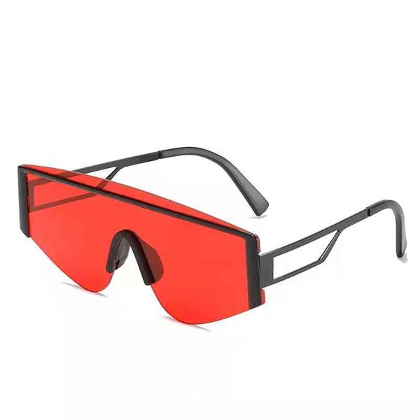 sunglasses 2022 large frame onepiece trend sports style uv proof fashion personalized integrated, White;black
sunglasses 2022 large frame onepiece trend sports style uv proof fashion personalized integrated, White;black