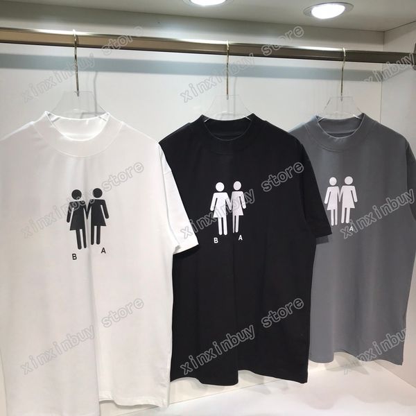 22ss men women designers t shirts tee paris pride letter print cotton short sleeve crew neck streetwear xinxinbuy black white s-2xl, White;black
22ss men women designers t shirts tee paris pride letter print cotton short sleeve crew neck streetwear xinxinbuy black white s-2xl, White;black