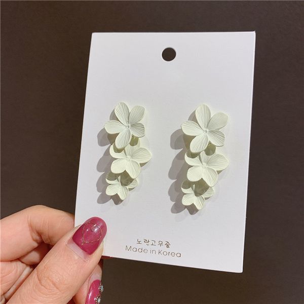 925 silver needle korean fashion new personality creative flower sweet earrings temperament design eardrop for women, Golden
925 silver needle korean fashion new personality creative flower sweet earrings temperament design eardrop for women, Golden