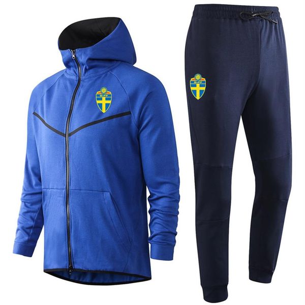 2020 sweden national team soccer hoodie sweatshirt tracksuit sets winter mens casual sports hooded training sportswear suits runni225m, Black;blue
2020 sweden national team soccer hoodie sweatshirt tracksuit sets winter mens casual sports hooded training sportswear suits runni225m, Black;blue