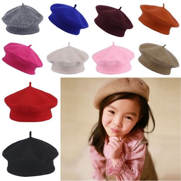 baby kids girls beret french artist warm wool winter beanie hat retro vintage plain beret solid color elegant 220617, Yellow
baby kids girls beret french artist warm wool winter beanie hat retro vintage plain beret solid color elegant 220617, Yellow