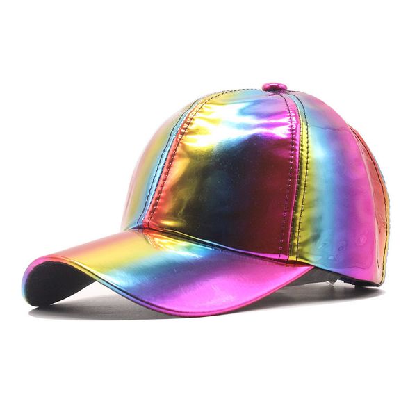 fashion rainbow color hip-hop hat gradient baseball cap men women luxury leather snapback hat adjustable outdoor fashion dad cap, Blue;gray
fashion rainbow color hip-hop hat gradient baseball cap men women luxury leather snapback hat adjustable outdoor fashion dad cap, Blue;gray