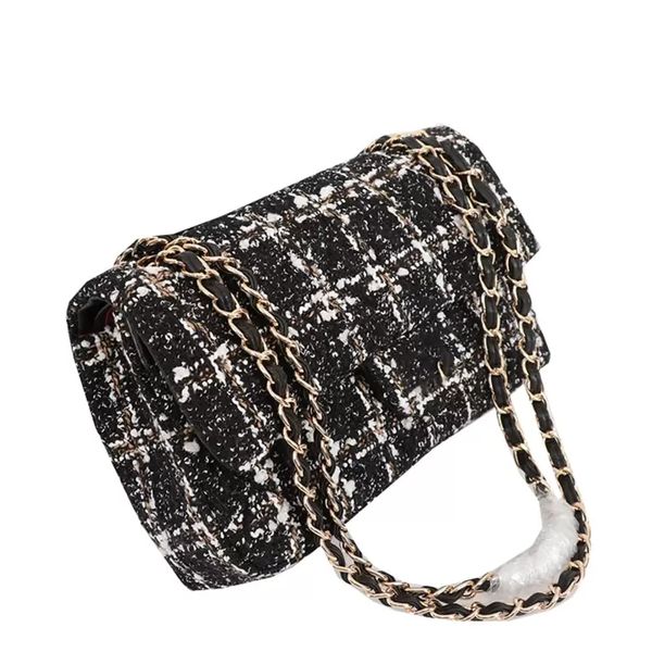 wwb classic tweed double flap womens designer bags two-tone sequin large capacity gold hardware rectangular famous luxury clutch street tote
wwb classic tweed double flap womens designer bags two-tone sequin large capacity gold hardware rectangular famous luxury clutch street tote