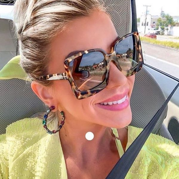 women tf oversized fashion leopard sunglasses brand design big frame gradient female tf sun glasses luxury brands, White;black
women tf oversized fashion leopard sunglasses brand design big frame gradient female tf sun glasses luxury brands, White;black