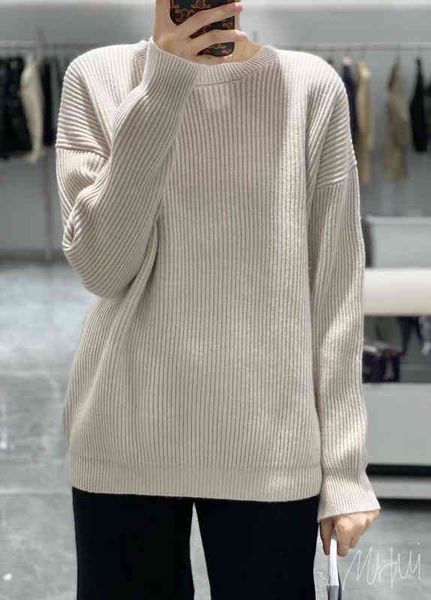women's knits tees versatile slim bc cufflink cashmere sweater pullover sweater autumn women's yuan, White
women's knits tees versatile slim bc cufflink cashmere sweater pullover sweater autumn women's yuan, White