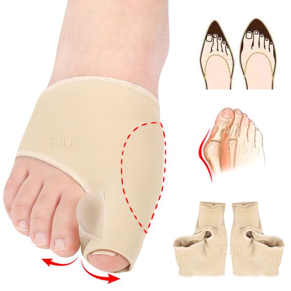1pair big bone orthopedic bunion correction pedicure socks silicone hallux valgus corrector braces toes separator feet care, White;pink
1pair big bone orthopedic bunion correction pedicure socks silicone hallux valgus corrector braces toes separator feet care, White;pink