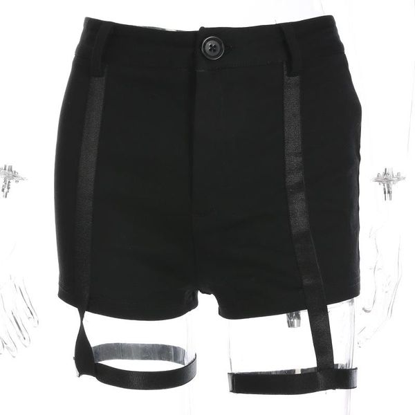 women's shorts elastic leg ring garter belt punk gothic dark girl high waist skinny zipper button cargo short streetwear ballroom stage, White;black
women's shorts elastic leg ring garter belt punk gothic dark girl high waist skinny zipper button cargo short streetwear ballroom stage, White;black