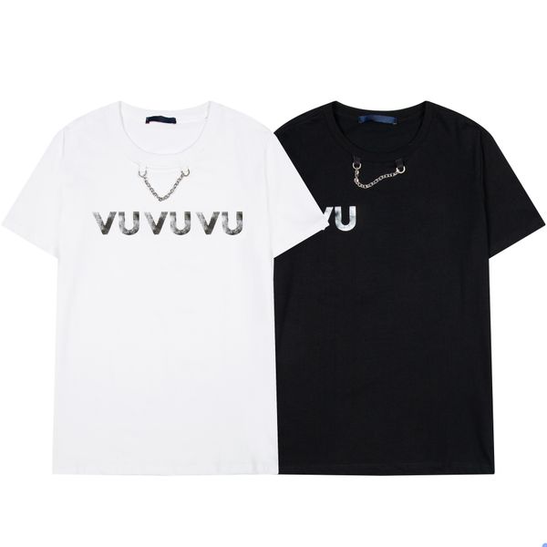 22ss short sleeve t shirt men's summer loose tide brand clothing ins fashion trend versatile men's t-shirt cotton bottom shirt rou, White;black
22ss short sleeve t shirt men's summer loose tide brand clothing ins fashion trend versatile men's t-shirt cotton bottom shirt rou, White;black