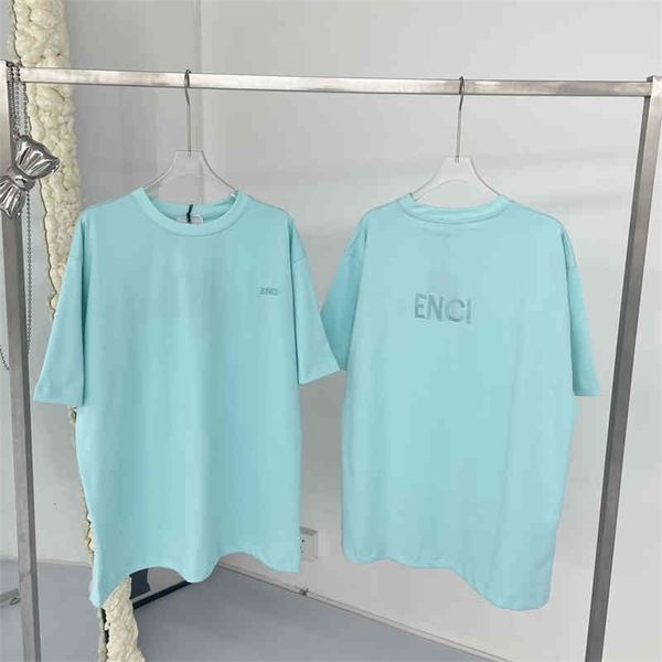 2022 new special offer model letter embroidery couple fashion short sleeved women's t-shirt spring and autumn round neck green bottomed, White
2022 new special offer model letter embroidery couple fashion short sleeved women's t-shirt spring and autumn round neck green bottomed, White