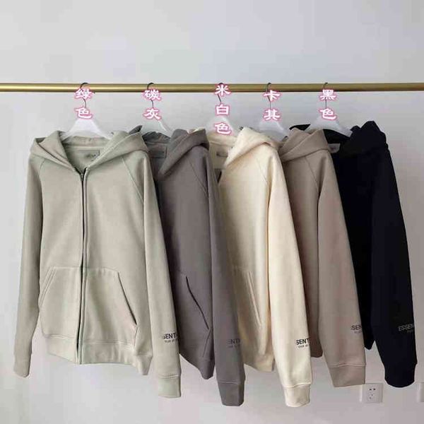 2022e fashion brand men's and women's sweater factory direct sales winter tide ess zipper hoodie plush 117258, Black
2022e fashion brand men's and women's sweater factory direct sales winter tide ess zipper hoodie plush 117258, Black
