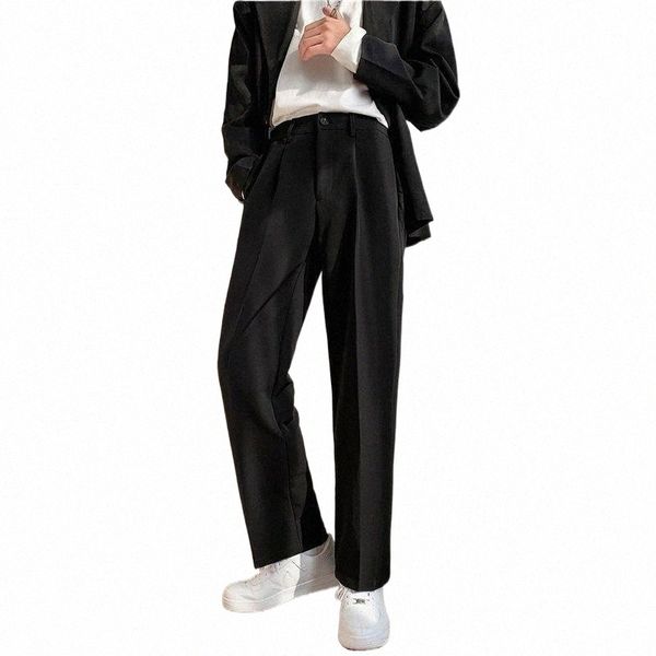 suit pants male spring ins simple fall feeling korean tide loose students straight wide-leg four seasons casual trousers men's suits &, White;black
suit pants male spring ins simple fall feeling korean tide loose students straight wide-leg four seasons casual trousers men's suits &, White;black