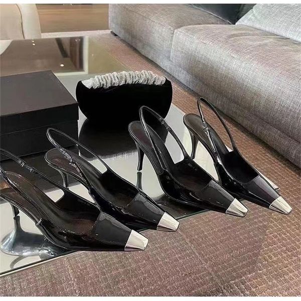 dress shoes star same metal square head iron high heels women's black thin heel patent leather sandals single shoe shallow mouth j6p4
dress shoes star same metal square head iron high heels women's black thin heel patent leather sandals single shoe shallow mouth j6p4