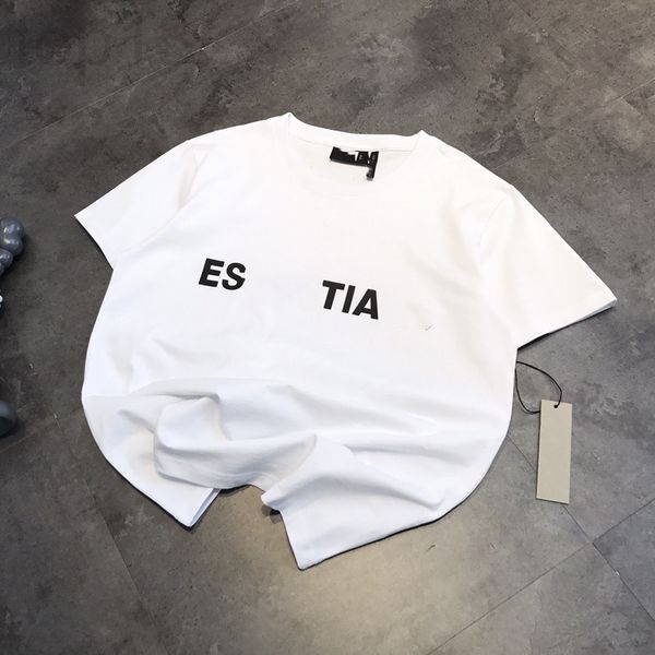 women's t-shirt designer 22 spring and summer new fashion br es + men's women's same couple's cotton round neck letter t, White
women's t-shirt designer 22 spring and summer new fashion br es + men's women's same couple's cotton round neck letter t, White