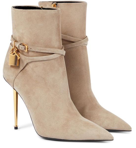 famous fords padlock leather ankle boots women lock-and-key buckled straps high heels booties design brands booty famous party wedding eu35-, Black
famous fords padlock leather ankle boots women lock-and-key buckled straps high heels booties design brands booty famous party wedding eu35-, Black