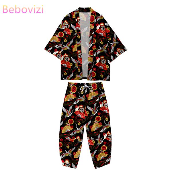 japanese casual cardigan full crane print two-piece suit yukata women harajuku traditional kimono cosplay haori asian clothing, Red
japanese casual cardigan full crane print two-piece suit yukata women harajuku traditional kimono cosplay haori asian clothing, Red