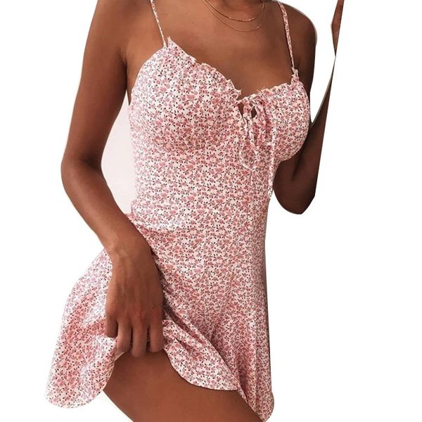 casual dresses summer fashion women mini short dress cami floral print tie front spaghetti strap, Black;gray
casual dresses summer fashion women mini short dress cami floral print tie front spaghetti strap, Black;gray