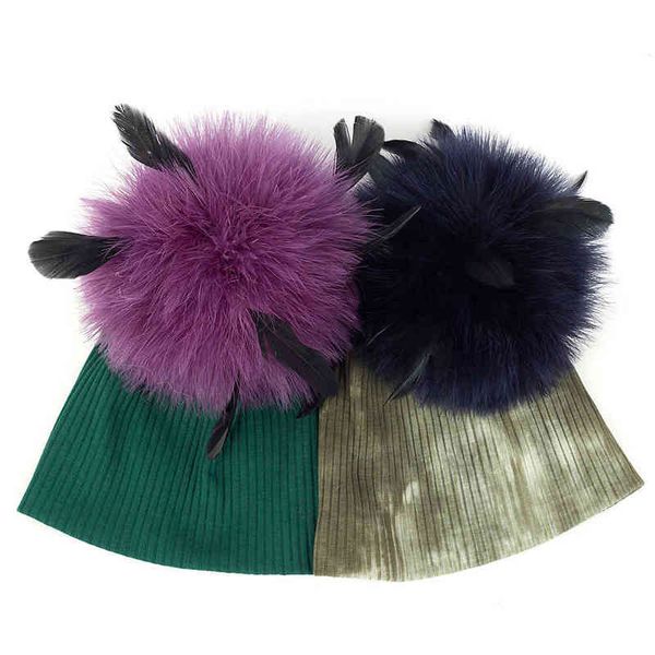handmade baby boys girls tie dye ribbed hats solid hat for boy girls outdoor warm soft cap 15cm ostrich fur pompom l220728, Yellow 
handmade baby boys girls tie dye ribbed hats solid hat for boy girls outdoor warm soft cap 15cm ostrich fur pompom l220728, Yellow
