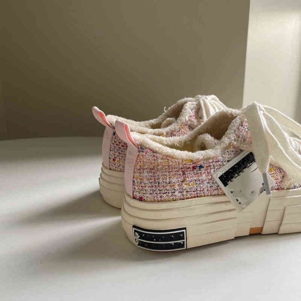 pink color changing canvas shoes leisure thick soled raised muffin lovers' board shoes, Black;white
pink color changing canvas shoes leisure thick soled raised muffin lovers' board shoes, Black;white