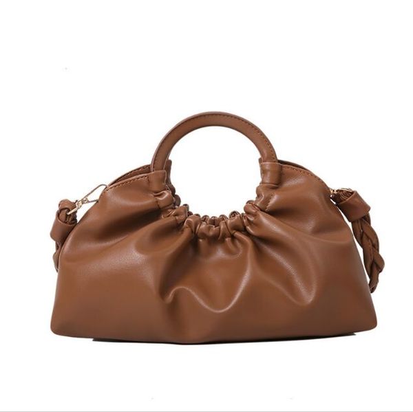 women circlet handbag vintage ruffles cloud bags female soft leather shoulder bag travel ladies pleated girls messenger bags
women circlet handbag vintage ruffles cloud bags female soft leather shoulder bag travel ladies pleated girls messenger bags