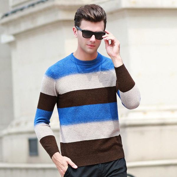 men's sweaters men brand 2022 autumn fashion casual striped wool sweater o-neck warm knit men's pullovers coat menmen's, White;black
men's sweaters men brand 2022 autumn fashion casual striped wool sweater o-neck warm knit men's pullovers coat menmen's, White;black