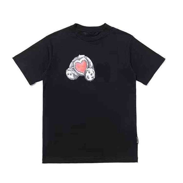 shirt designer luxury fashion palms classic t flowers letters printed angels mens and womens couple summer loose pa short sleeve tee r10, White;black 
shirt designer luxury fashion palms classic t flowers letters printed angels mens and womens couple summer loose pa short sleeve tee r10, White;black