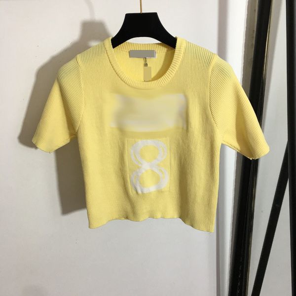 326 2022 milan runway spring summer brand same style t shirt short sleeve women's t-shirt black yellow pink crew neck pullover womens, White
326 2022 milan runway spring summer brand same style t shirt short sleeve women's t-shirt black yellow pink crew neck pullover womens, White