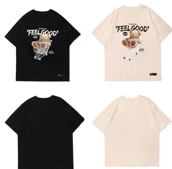 gonthwid short sleeve tees harajuku streetwear toy bear shopping cart print t-shirts cotton casual hip hop loose tshirts 220328, White;black
gonthwid short sleeve tees harajuku streetwear toy bear shopping cart print t-shirts cotton casual hip hop loose tshirts 220328, White;black