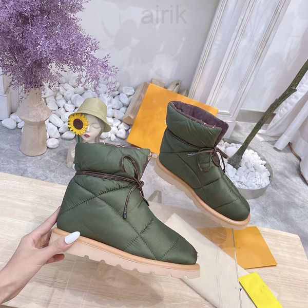 2023 designer pillow ankle boots flat down shoes designers platform boots winter print falts eiderdown lace-up snow boot with box, Black
2023 designer pillow ankle boots flat down shoes designers platform boots winter print falts eiderdown lace-up snow boot with box, Black