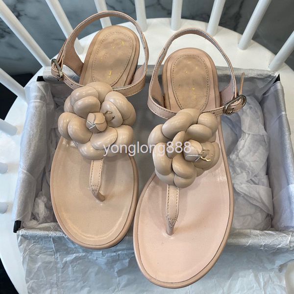 sandals high end quality fairy style sheepskin flat toe sandals flower clip button fashion beach shoes, Black
sandals high end quality fairy style sheepskin flat toe sandals flower clip button fashion beach shoes, Black