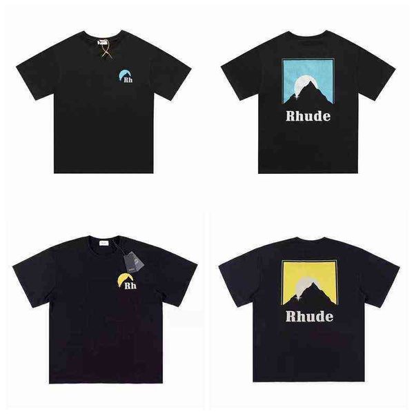 brand designer t shirt vintage rhude t-shirts men women 1:1 rh graphic print oversize tee short sleeve, White;black
brand designer t shirt vintage rhude t-shirts men women 1:1 rh graphic print oversize tee short sleeve, White;black