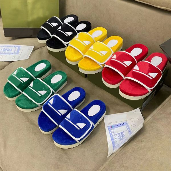 designer slippers joint platform sandals clover logo slides classic luxury suede slipper fashion solid embroidery plane sandal, Black
designer slippers joint platform sandals clover logo slides classic luxury suede slipper fashion solid embroidery plane sandal, Black