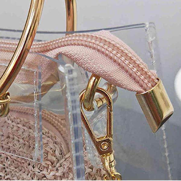 hbp fashion new summer ins handbag chain shoulder straw bag female messenger transparent beach bag th
hbp fashion new summer ins handbag chain shoulder straw bag female messenger transparent beach bag th