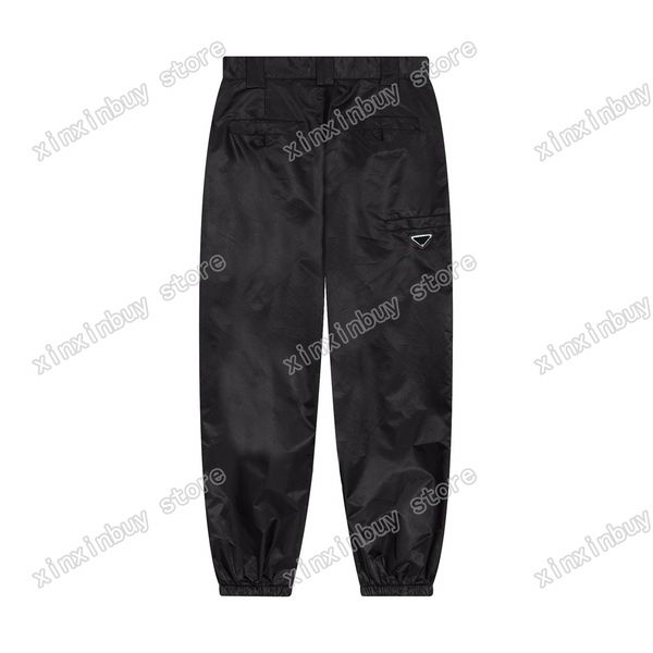 22ss mens women designer pants metal triangle label pocket nylon pant men webbing trousers black white xinxinbuy s-xl
22ss mens women designer pants metal triangle label pocket nylon pant men webbing trousers black white xinxinbuy s-xl