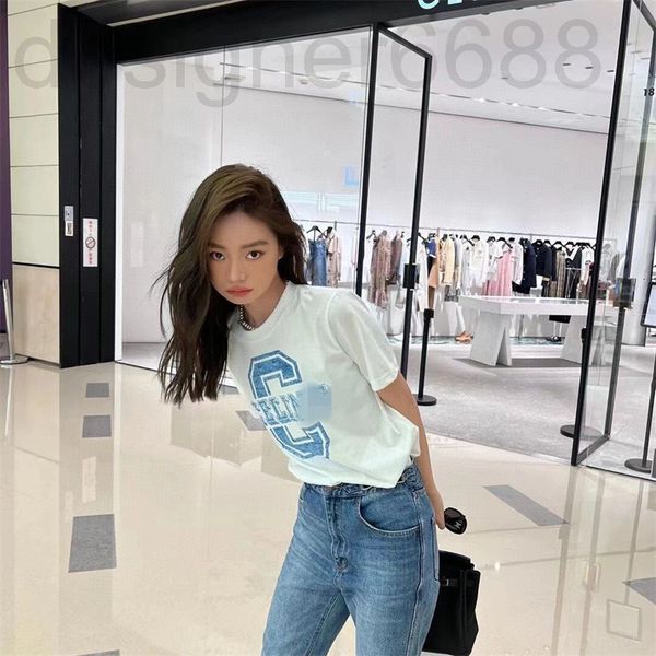 women's t-shirt designer fashion brand printed short sleeve t-shirt women's simple and versatile minority foreign style, age redu, White
women's t-shirt designer fashion brand printed short sleeve t-shirt women's simple and versatile minority foreign style, age redu, White