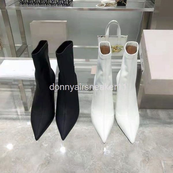 boots high set square head small high heel short boots women's white medium thick ins net red elastic thin in autumn and winter, Black
boots high set square head small high heel short boots women's white medium thick ins net red elastic thin in autumn and winter, Black