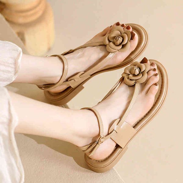 sandals camellia flat toe clip one line sandals women's summer soft fairy style fake beach shoes 9h4v, Black
sandals camellia flat toe clip one line sandals women's summer soft fairy style fake beach shoes 9h4v, Black