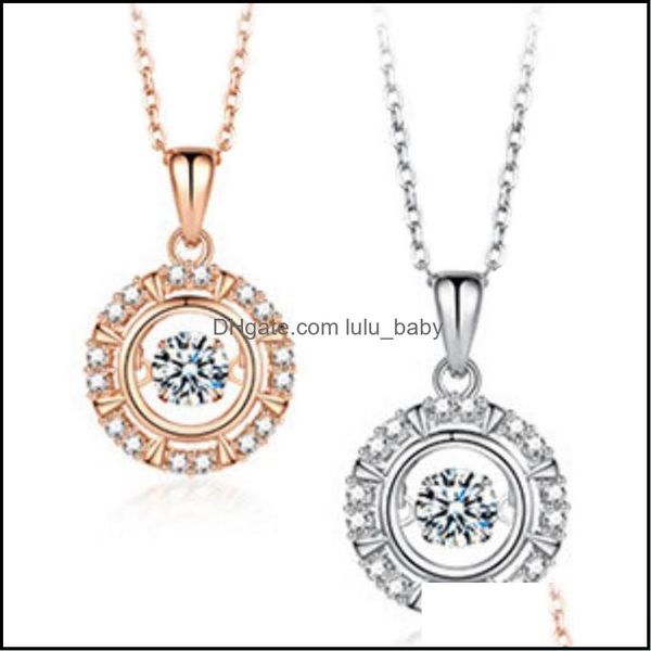 pendant necklaces sier necklace crystals for women wedding jewelry valentines day gifts rose gold drop baby dhvcf, Silver
pendant necklaces sier necklace crystals for women wedding jewelry valentines day gifts rose gold drop baby dhvcf, Silver