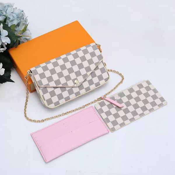 original quality 3pcs set luxurys designers bags purse woman fashion monogrames multi pochette felicie chain crossbody shoulder bag ggs loui
original quality 3pcs set luxurys designers bags purse woman fashion monogrames multi pochette felicie chain crossbody shoulder bag ggs loui