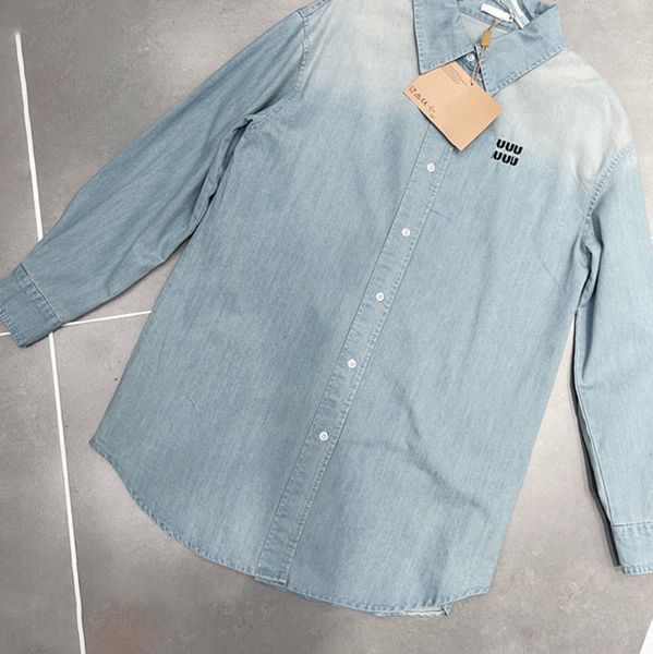 letters womens denim shirts vintage long sleeve shirt for women autumn spring street style blouses shirts, White
letters womens denim shirts vintage long sleeve shirt for women autumn spring street style blouses shirts, White