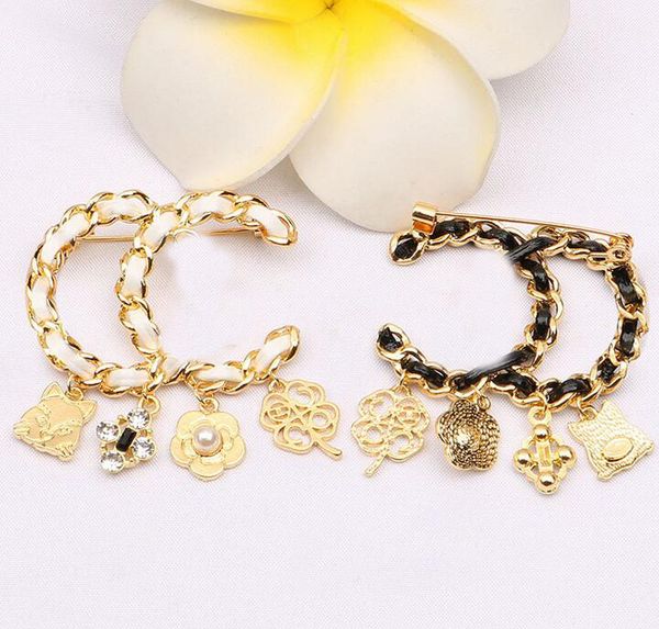 wholesale 20colors luxury brand designer brooches fashion famous double letter pins tassel brooch rhinestone suit pin jewelry accessories, Gray
wholesale 20colors luxury brand designer brooches fashion famous double letter pins tassel brooch rhinestone suit pin jewelry accessories, Gray