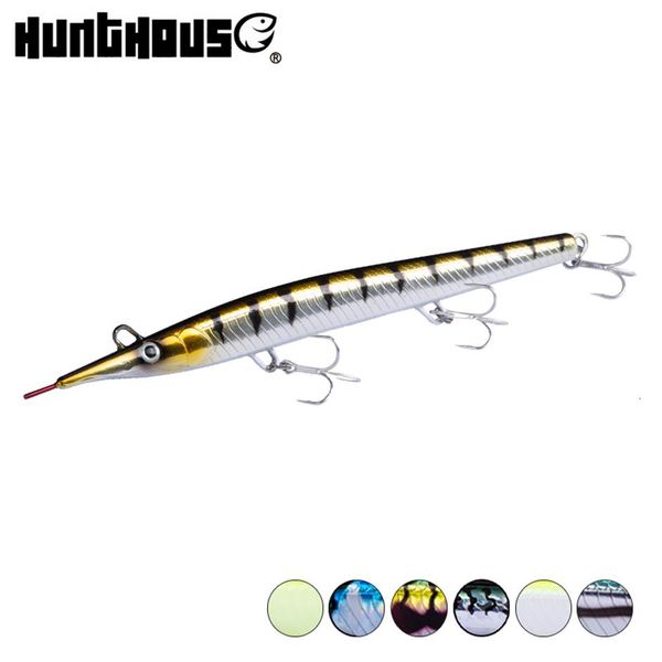 hunthouse leurre stickbait needle pencil sea fishing lure hard bait sea bass 140mm 180mm sinking skipping garfish sphyraena t191013334
hunthouse leurre stickbait needle pencil sea fishing lure hard bait sea bass 140mm 180mm sinking skipping garfish sphyraena t191013334