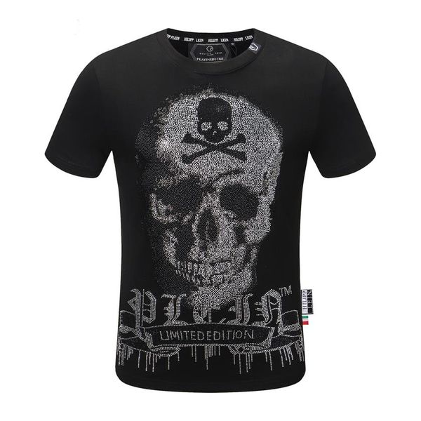 pleinxplein-summer men's t-shirt men's clothing 100% cotton hip hop o-neck slim t-shirt men t-shirt cotton2866, White;black
pleinxplein-summer men's t-shirt men's clothing 100% cotton hip hop o-neck slim t-shirt men t-shirt cotton2866, White;black